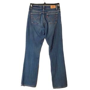 Levi’s 550 Vintage Relaxed Boho Boot Cut Hi-Rise Wide Leg Blue Jeans Siz…